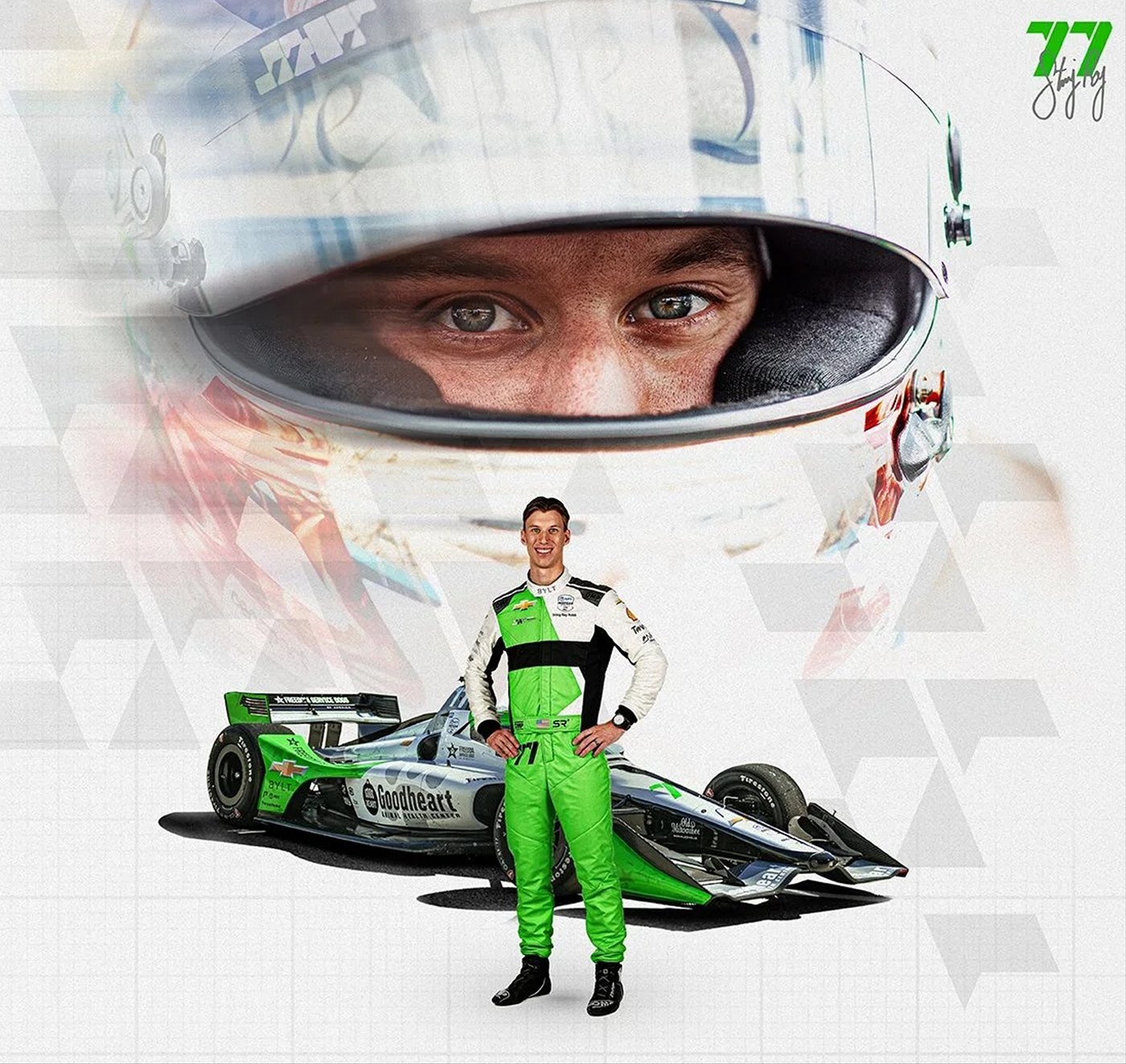 Sting Ray Robb, #77 Juncos Hollinger Racing, 2026 NTT INDYCAR SERIES